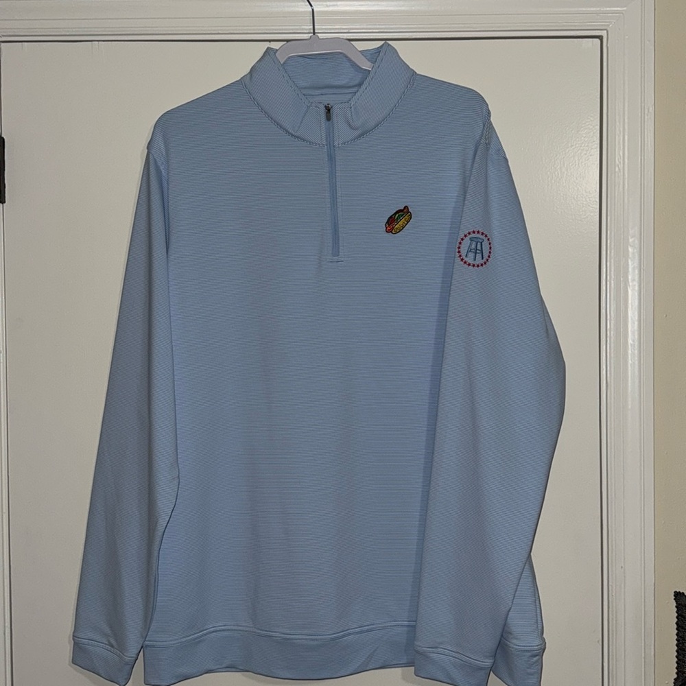 Men’s Peter Millar x Barstool Quarter Zip Pullover